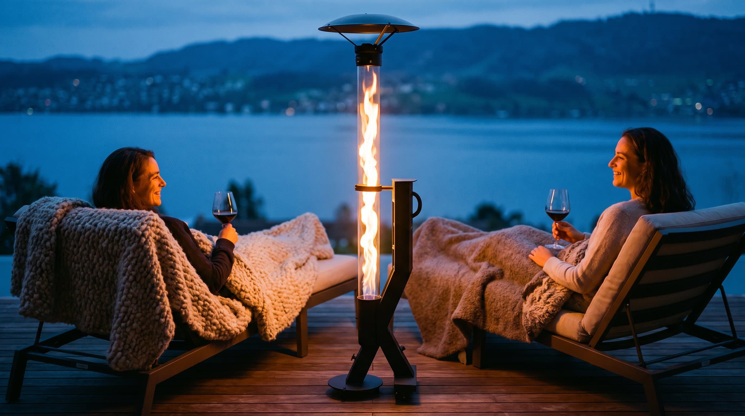 Feuertube – Seeterrasse